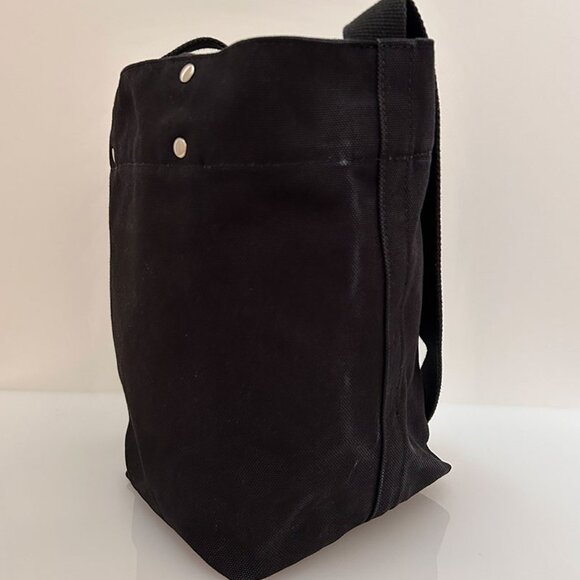 Everlane Cotton Canvas Mini Tote Bag, color black - Picture 4 of 8